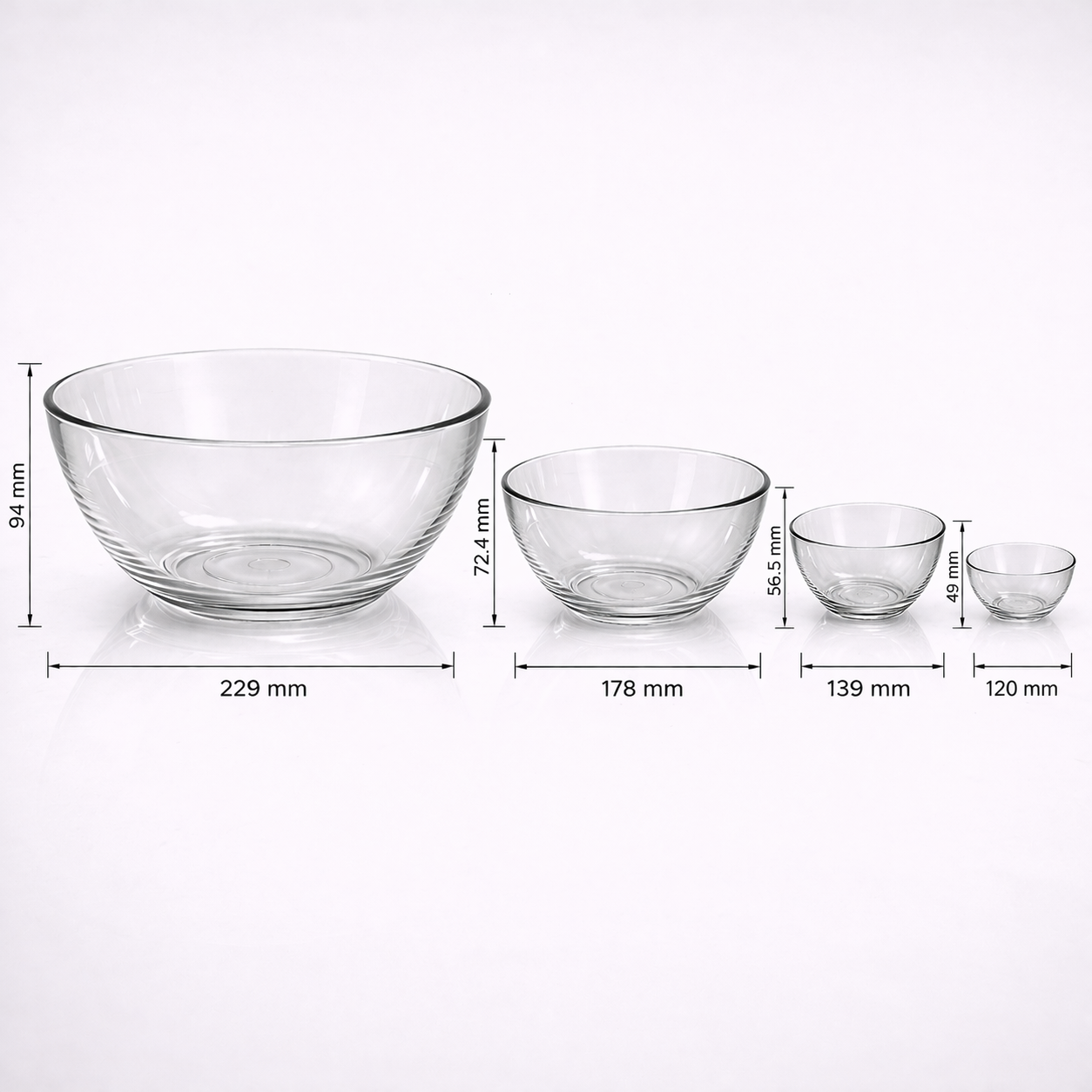 Velora Medium Bowl Set
